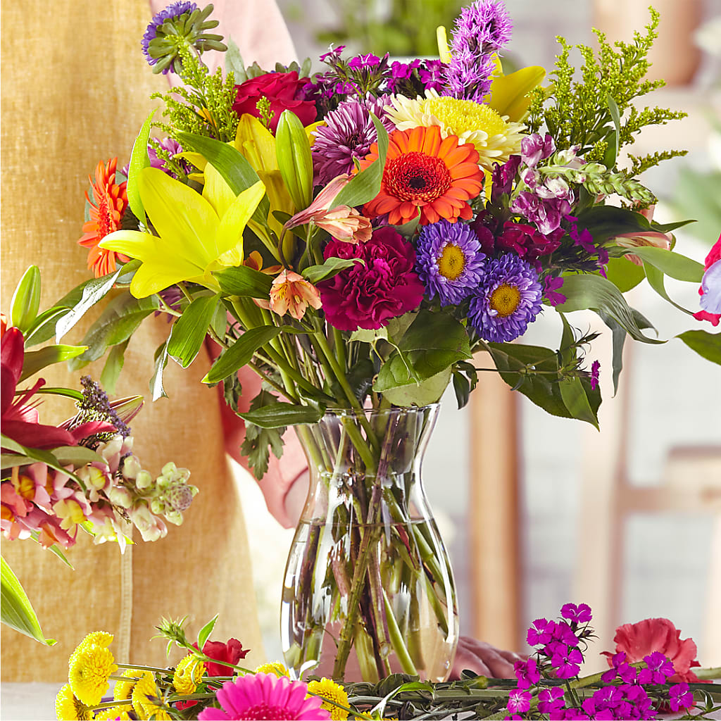 Bold & Bright – A Florist Original – All About Flowers, Bellingham WA