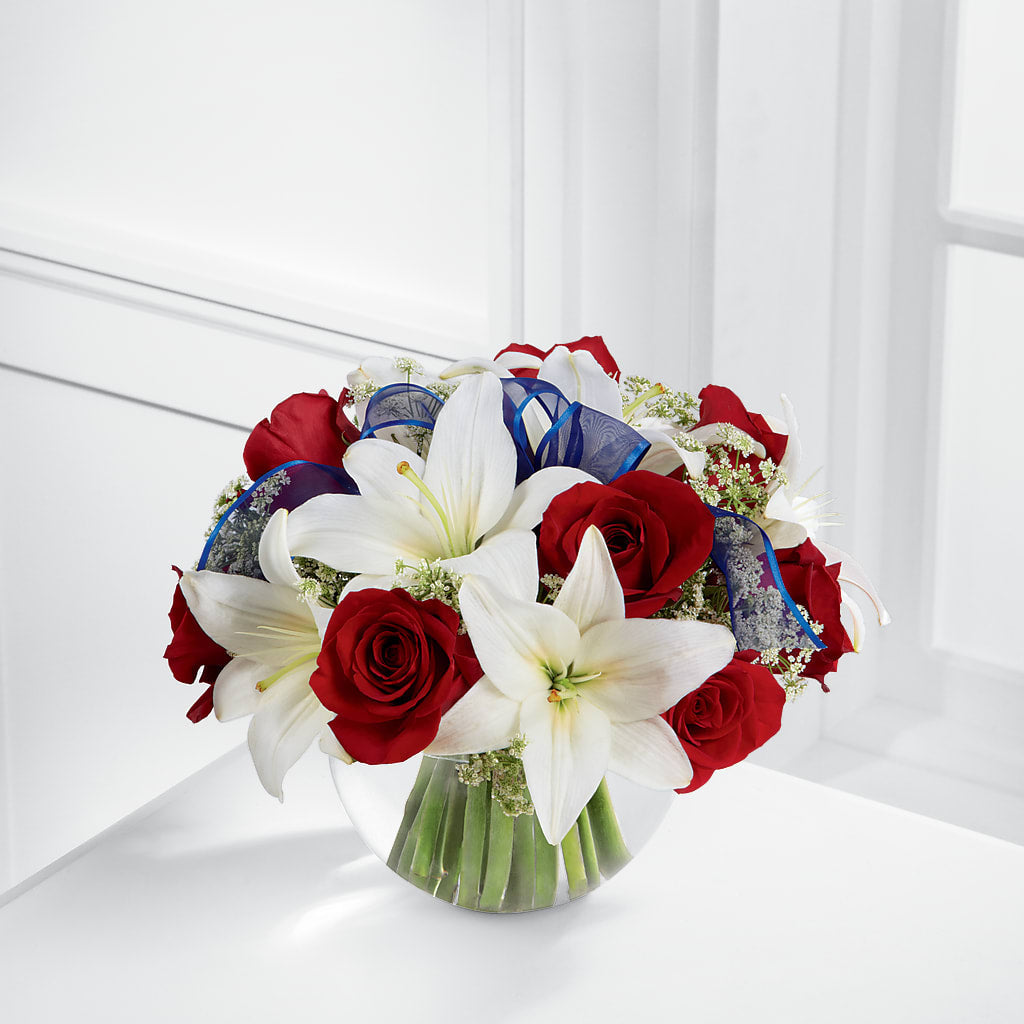 Independence Bouquet – All About Flowers, Bellingham WA