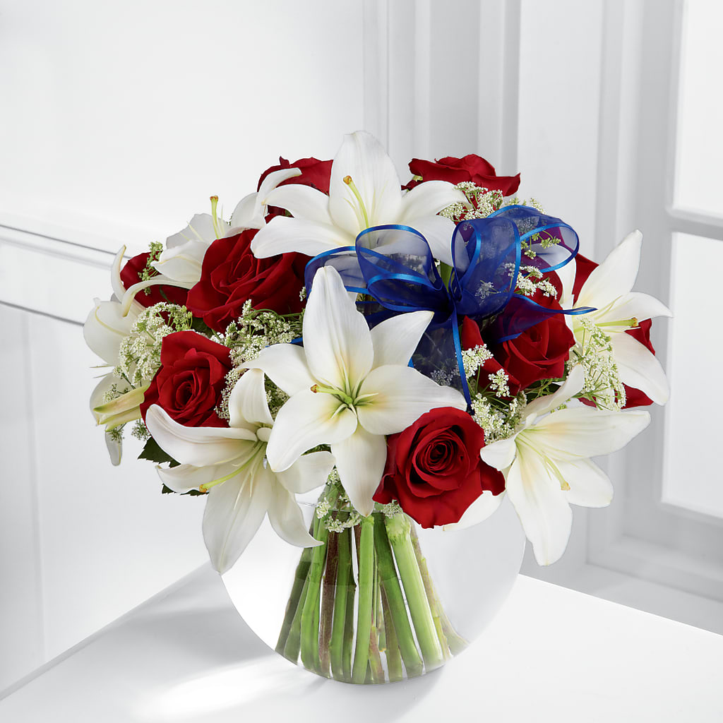 Independence Bouquet – All About Flowers, Bellingham WA