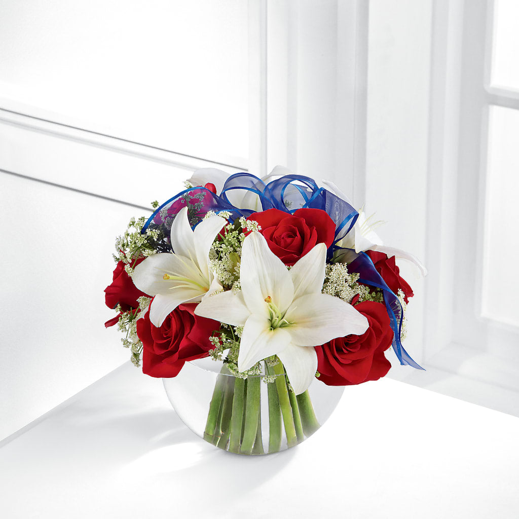 Independence Bouquet – All About Flowers, Bellingham WA