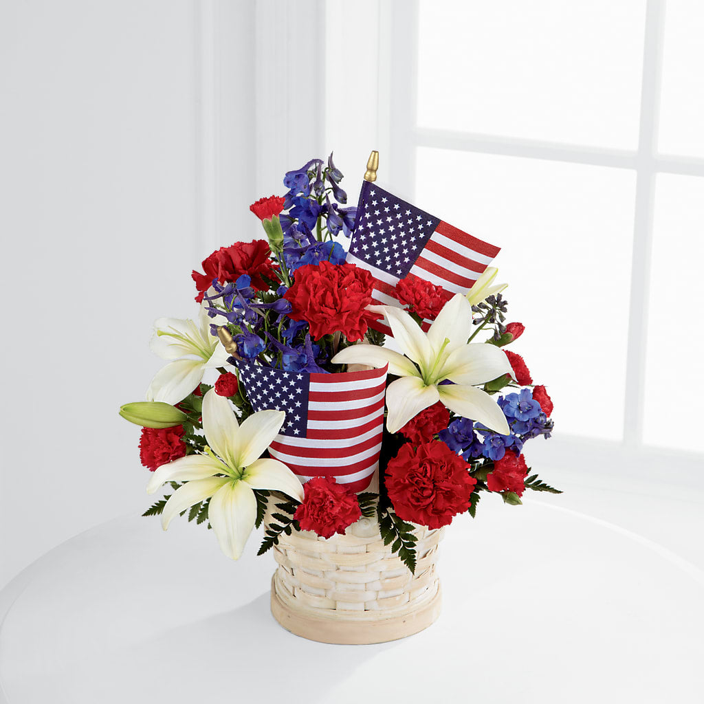 American Glory Bouquet – All About Flowers, Bellingham WA
