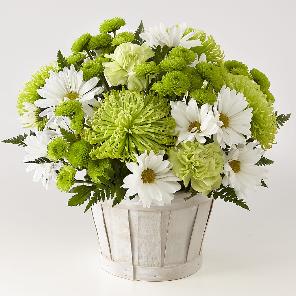 Lucky Charm Basket (Standard) – All About Flowers, Bellingham WA