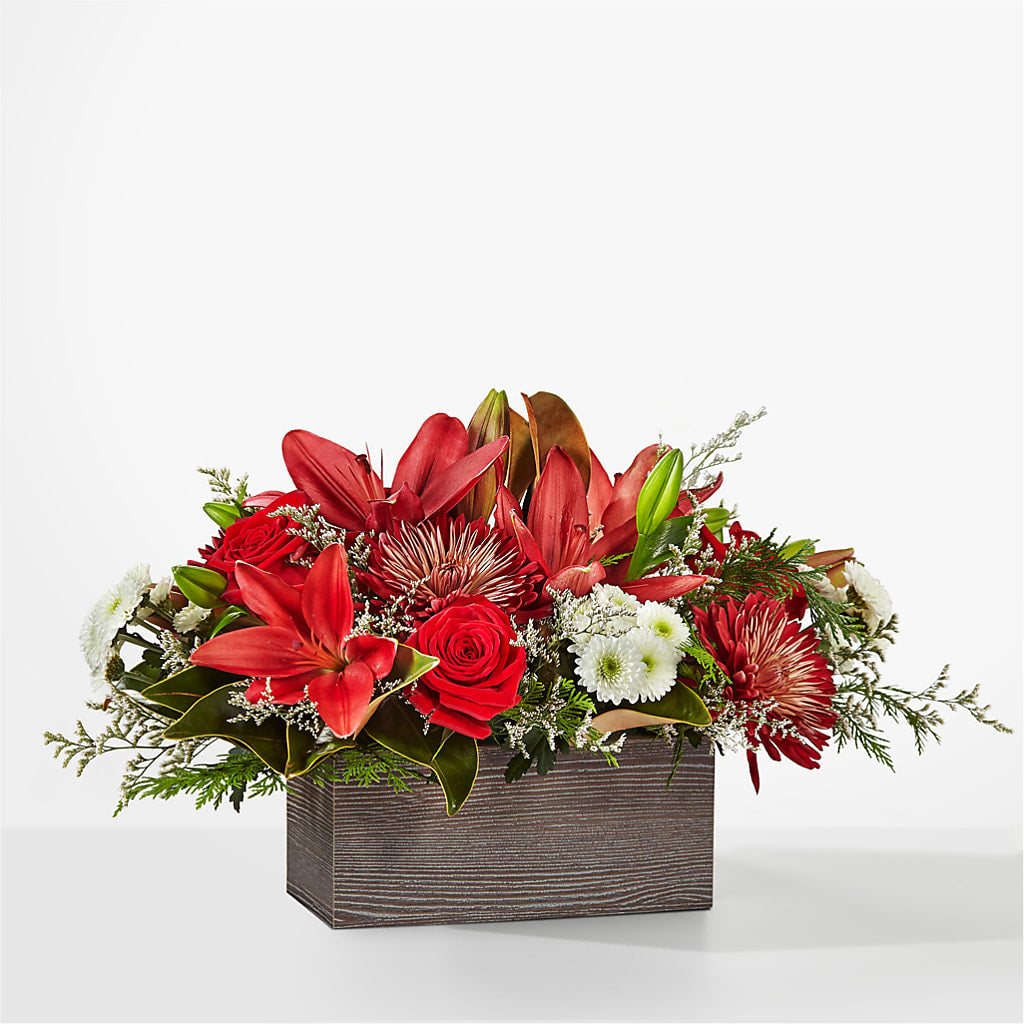 Christmas Break Bouquet – All About Flowers, Bellingham WA