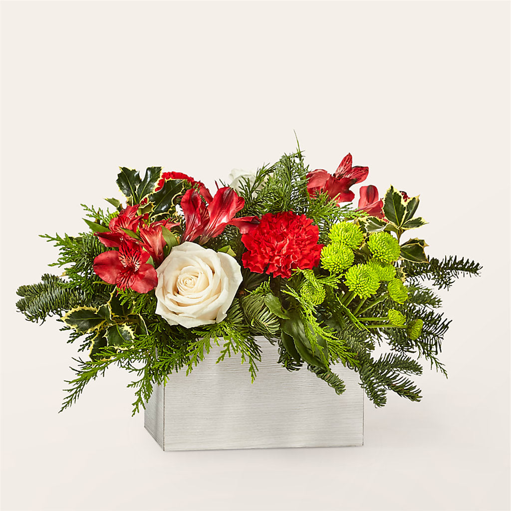 Snow What Fun Bouquet – All About Flowers, Bellingham WA