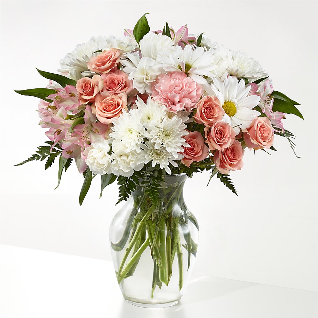 Blush Crush Bouquet – All About Flowers, Bellingham WA