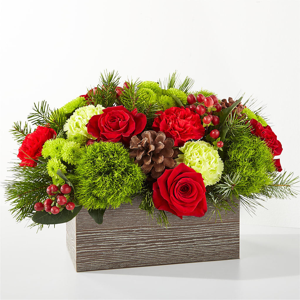 Bundled Up Bouquet – All About Flowers, Bellingham WA