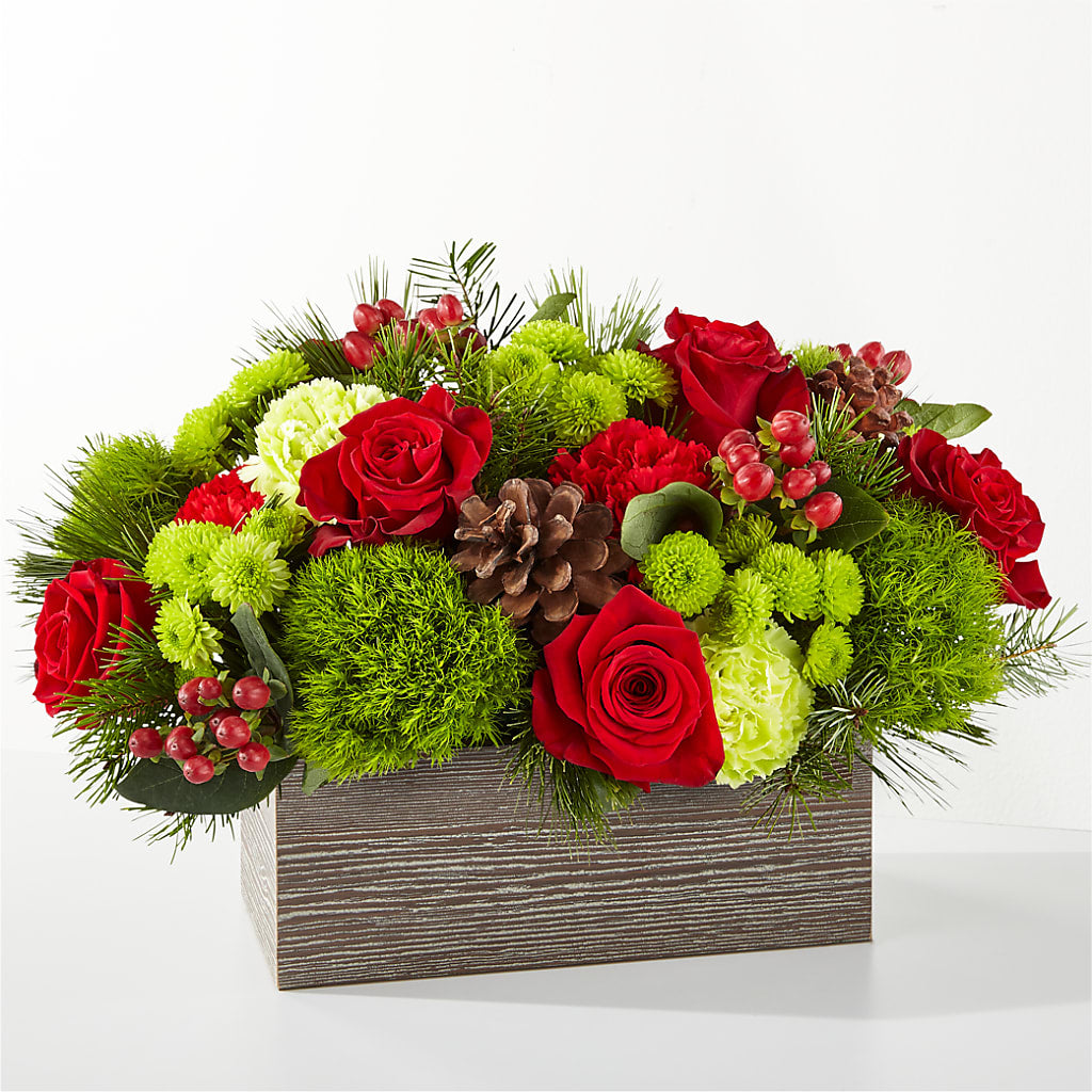 Bundled Up Bouquet – All About Flowers, Bellingham WA