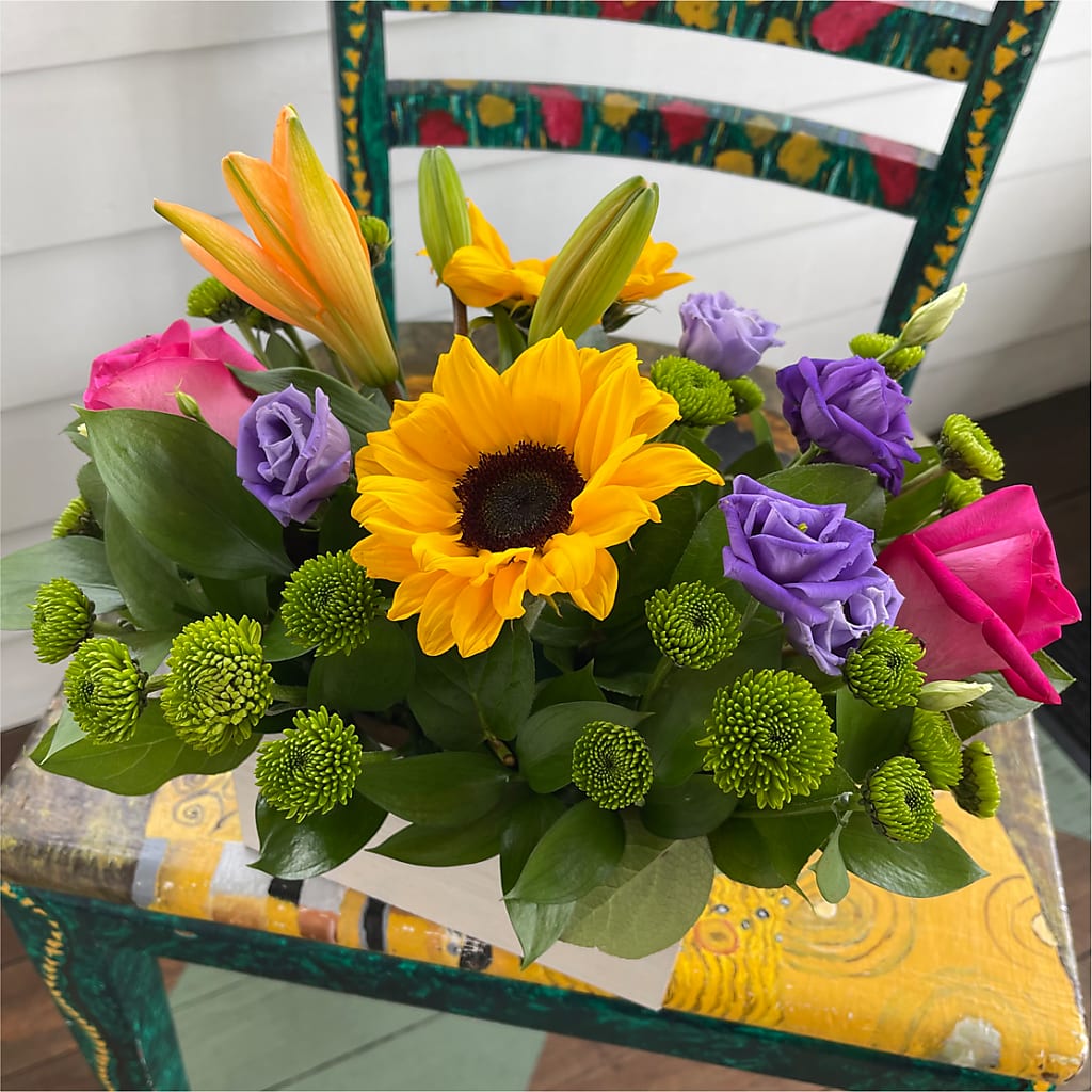 Best Day Box Bouquet – All About Flowers, Bellingham WA