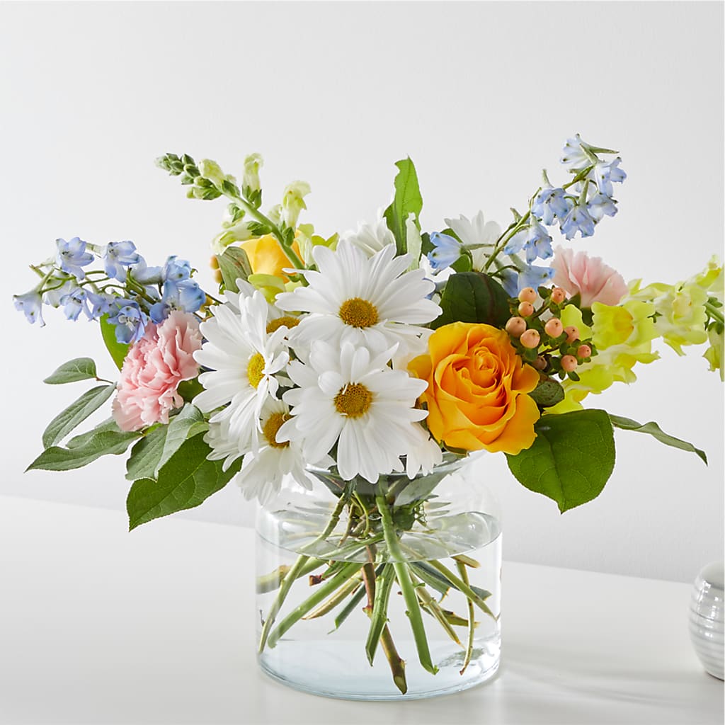 Sun Salutation Bouquet – All About Flowers, Bellingham WA