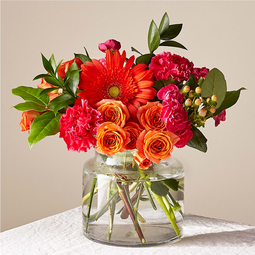 Fiesta Bouquet – All About Flowers, Bellingham WA