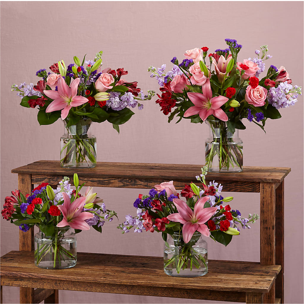 Romantique Bouquet – All About Flowers, Bellingham WA