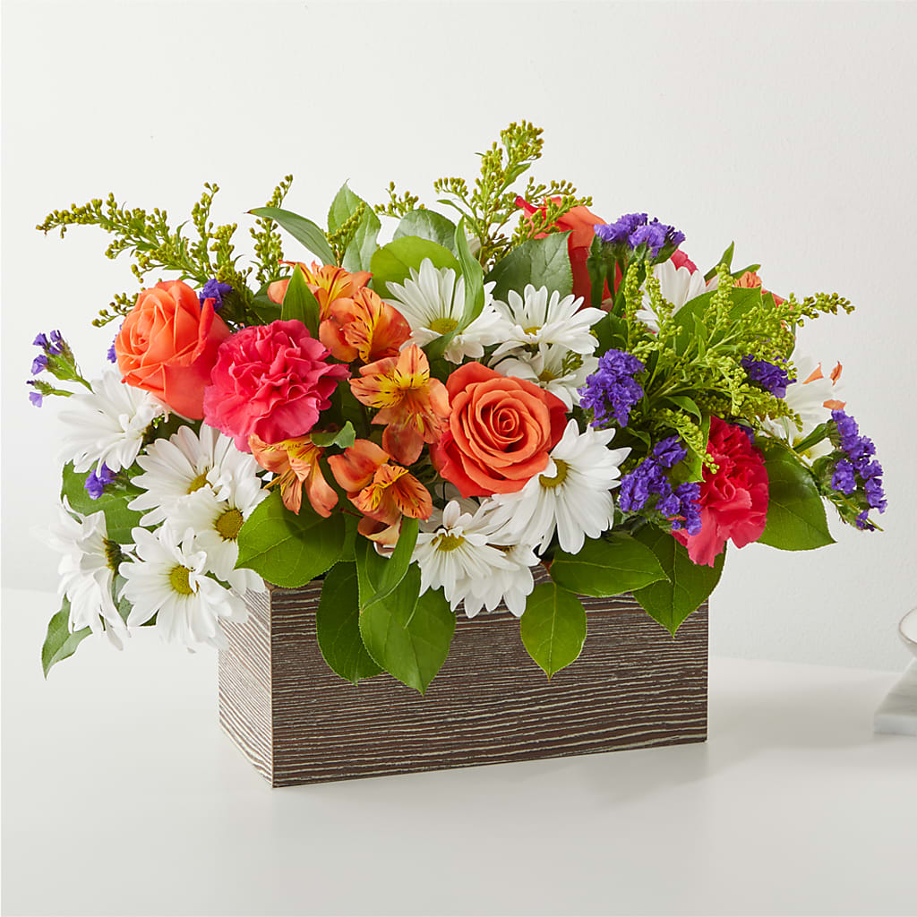 Oopsie Daisy Box Bouquet – All About Flowers, Bellingham WA
