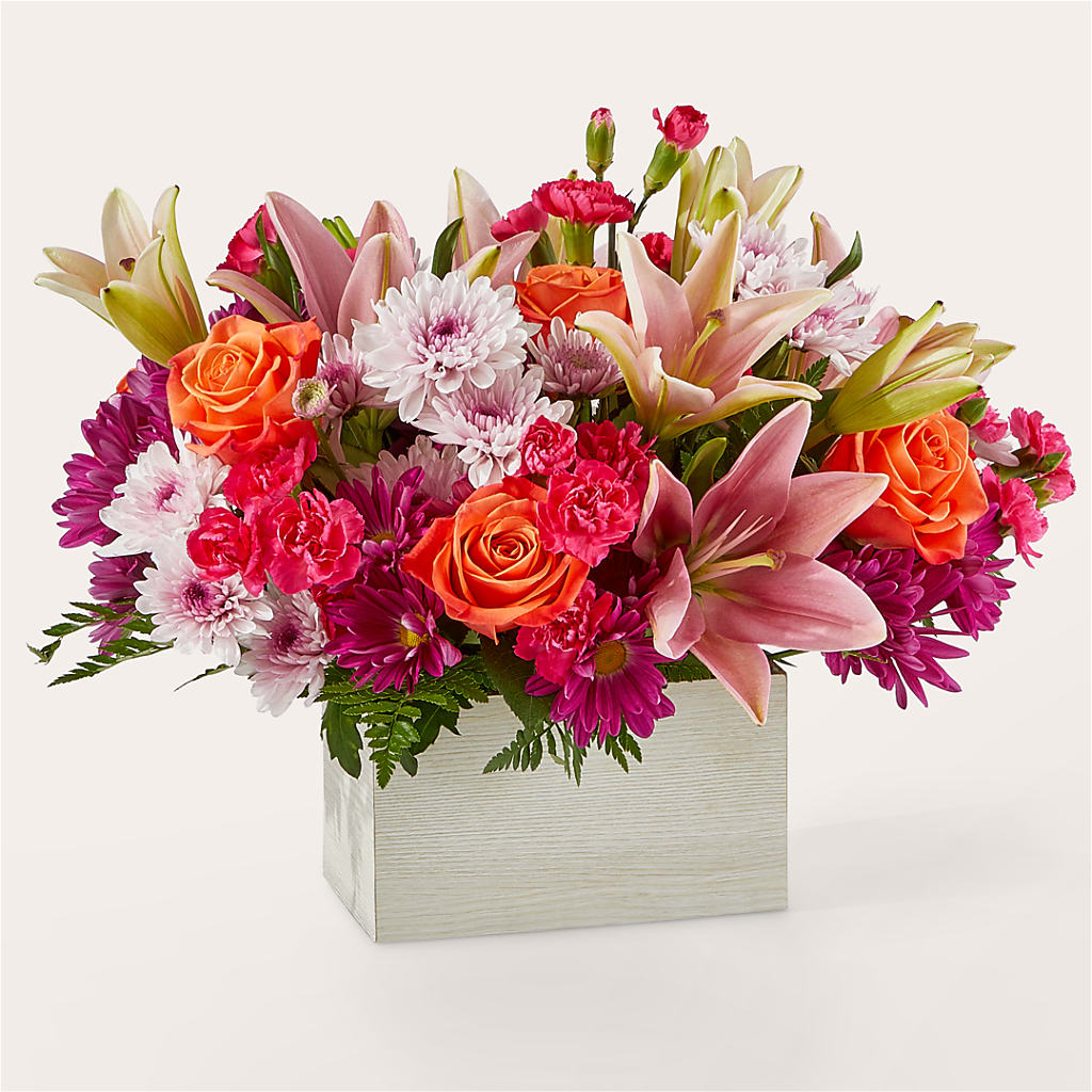 Light of My Life Box Bouquet – All About Flowers, Bellingham WA