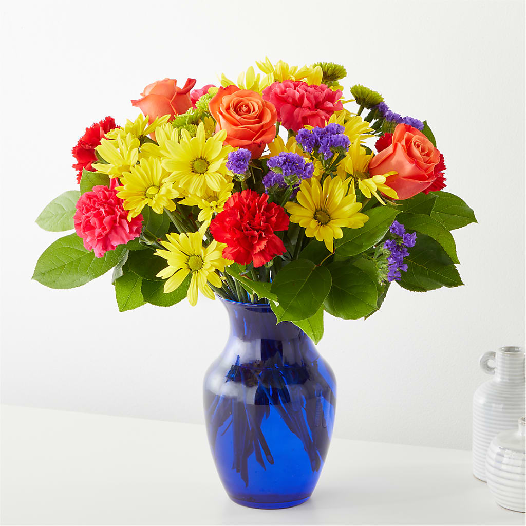 Brighter Days Bouquet – All About Flowers, Bellingham WA