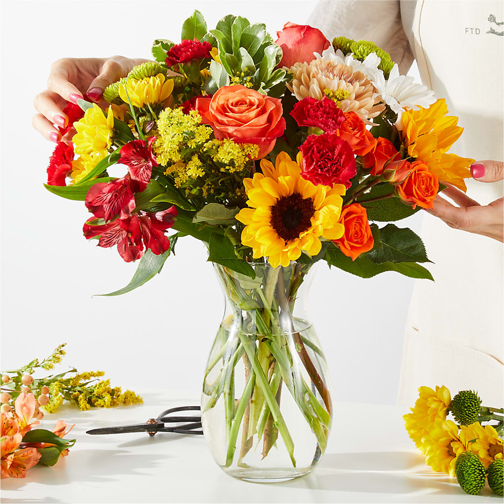 Fall Delight – A Florist Original – All About Flowers, Bellingham WA