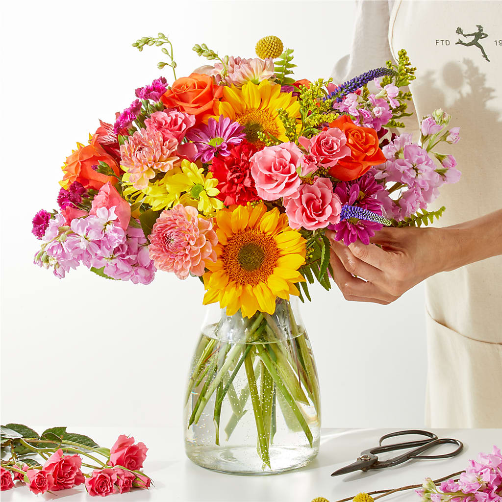 Cue the Confetti - A Florist Original – All About Flowers, Bellingham WA