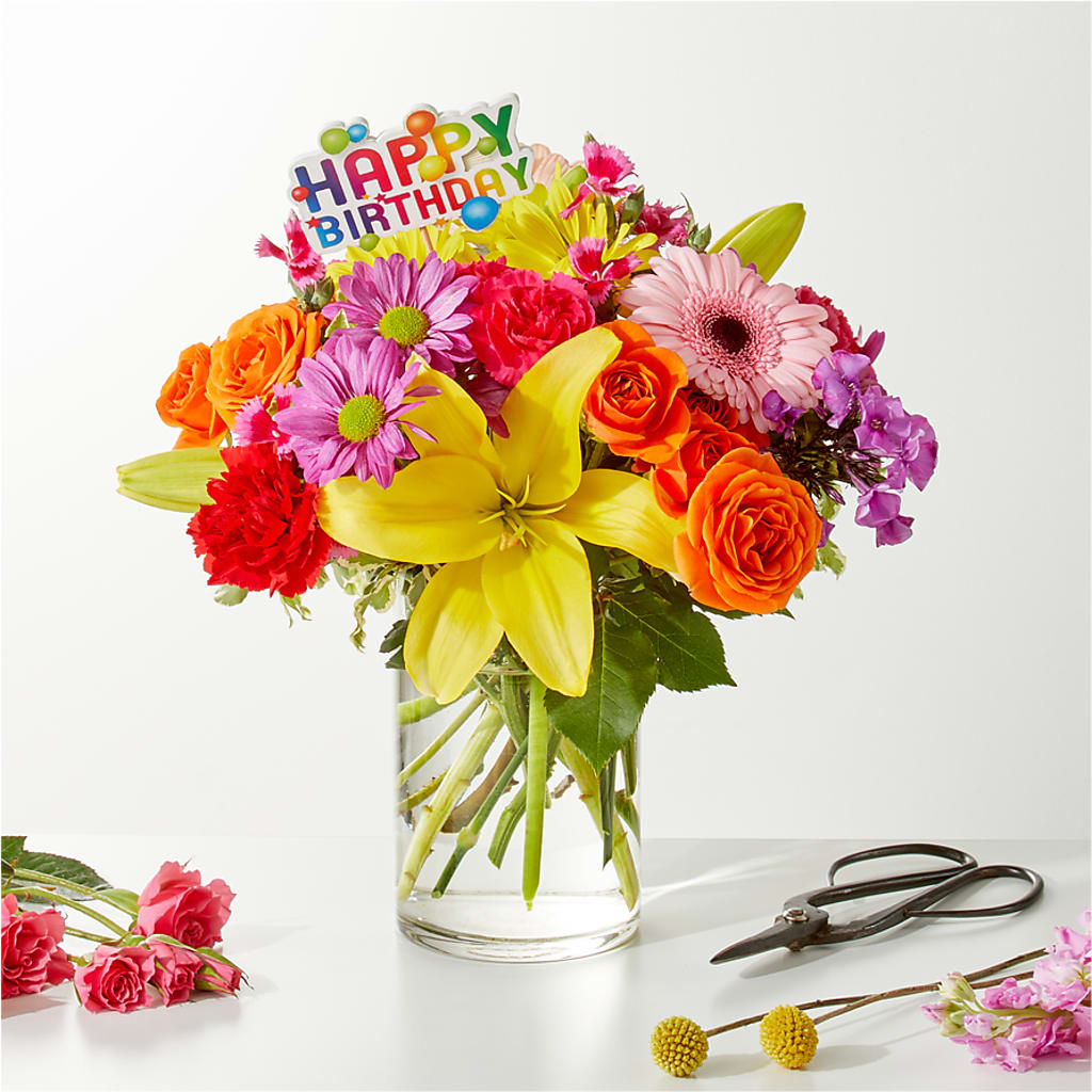 Cue the Confetti - A Florist Original – All About Flowers, Bellingham WA