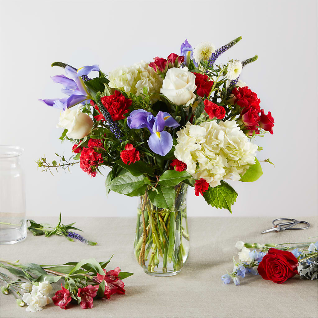 Star Spangled - A Florist Original – All About Flowers, Bellingham WA
