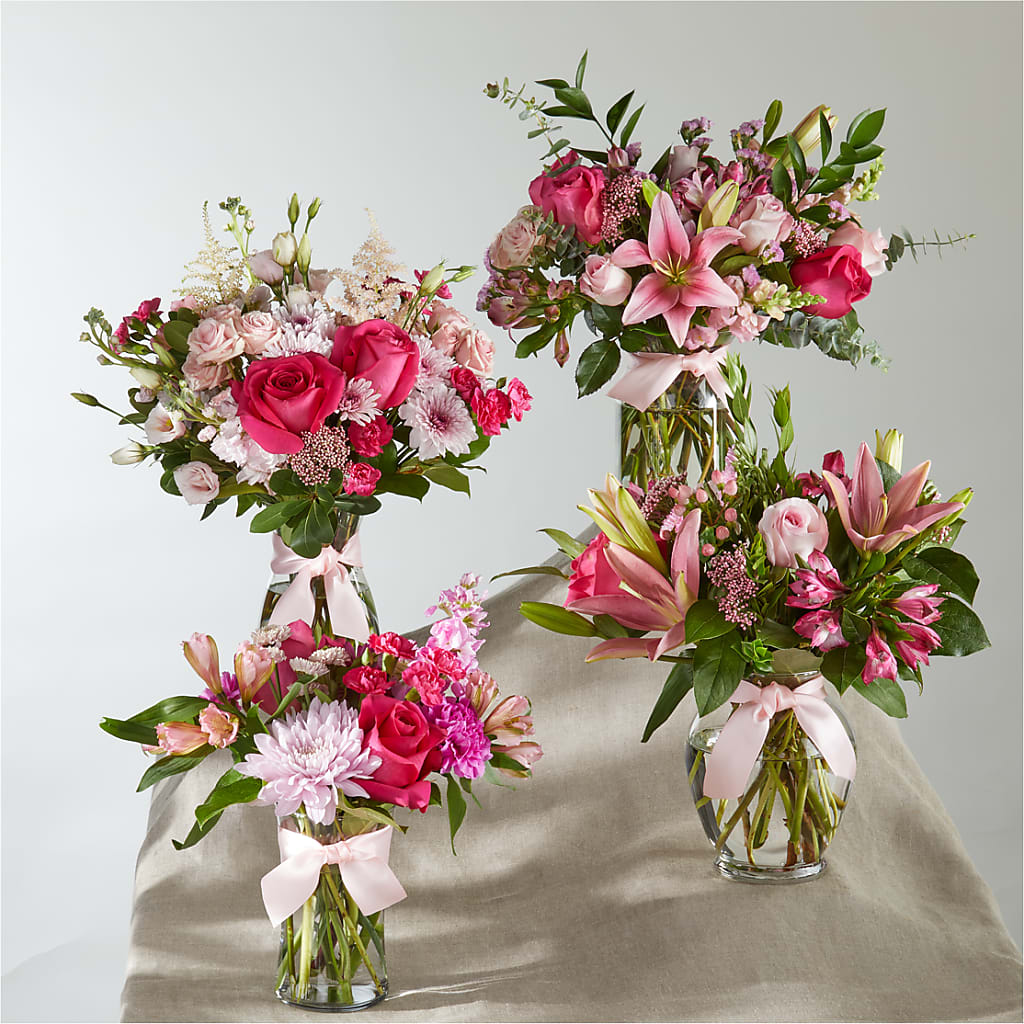 Pink Ribbon - A Florist Original – All About Flowers, Bellingham WA