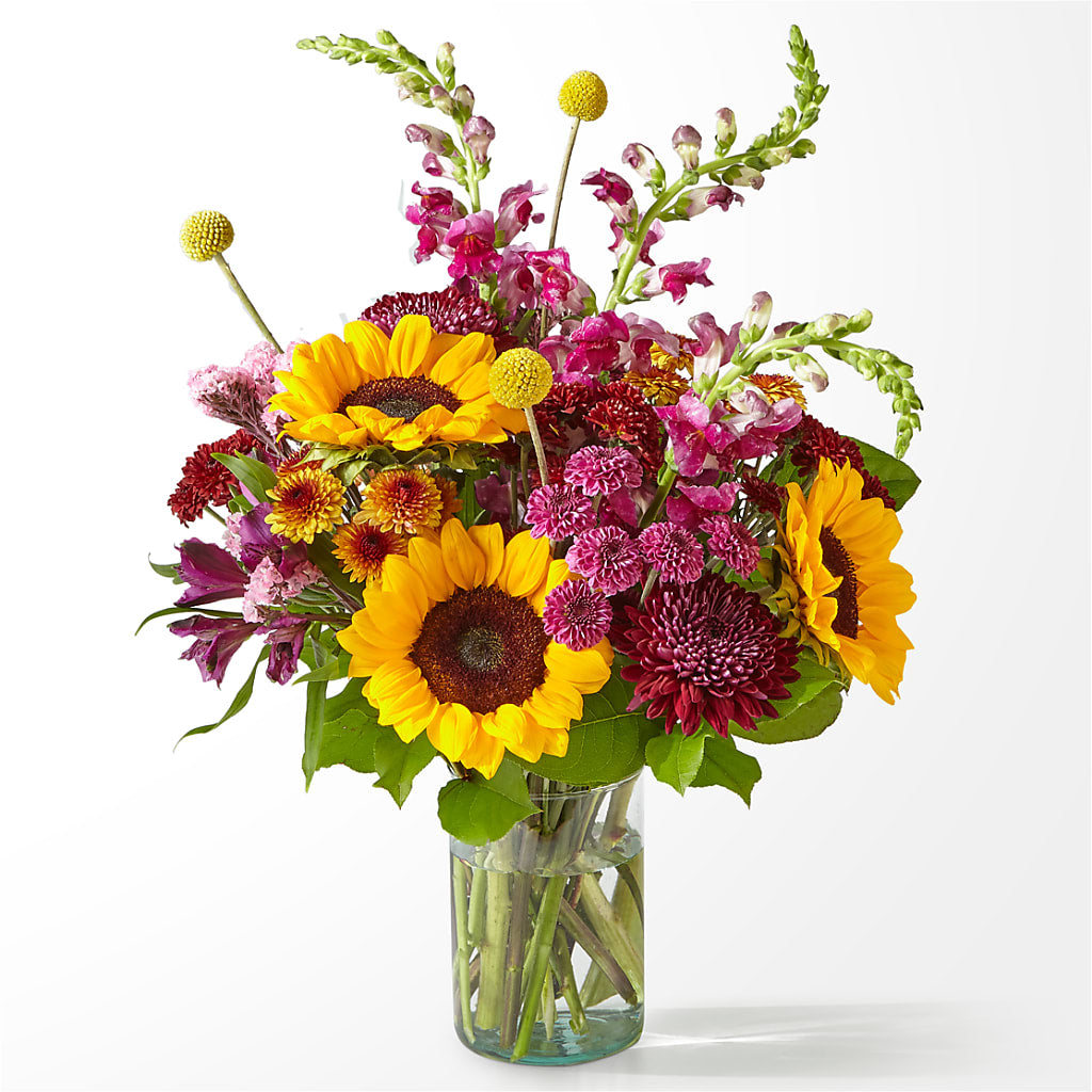 Pop of Whimsy Bouquet – All About Flowers, Bellingham WA