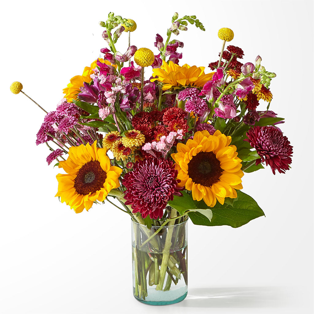 Pop of Whimsy Bouquet – All About Flowers, Bellingham WA