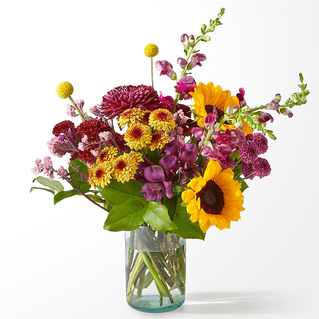 Pop of Whimsy Bouquet – All About Flowers, Bellingham WA