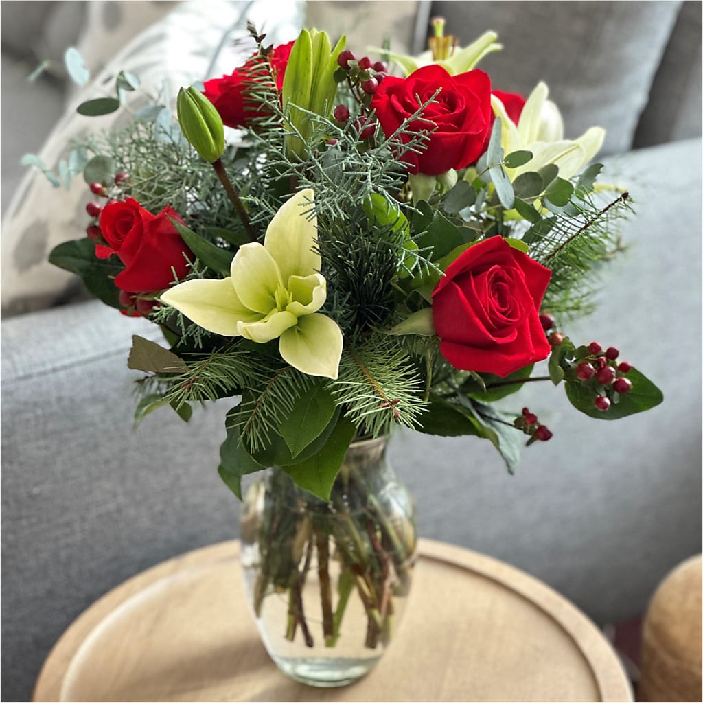 Glittering Lights Bouquet – All About Flowers, Bellingham WA