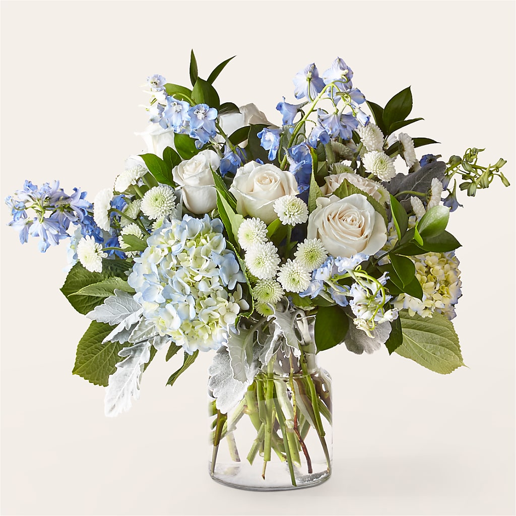 Clear Skies Bouquet – All About Flowers, Bellingham WA