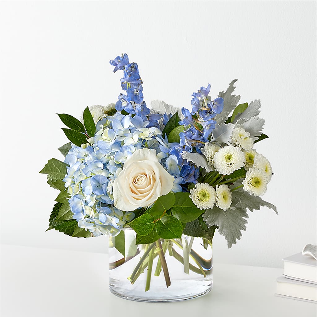 Clear Skies Bouquet – All About Flowers, Bellingham WA