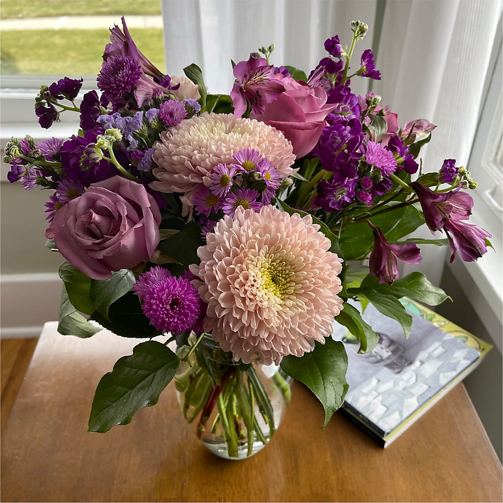Ultraviolet Bouquet – All About Flowers, Bellingham WA