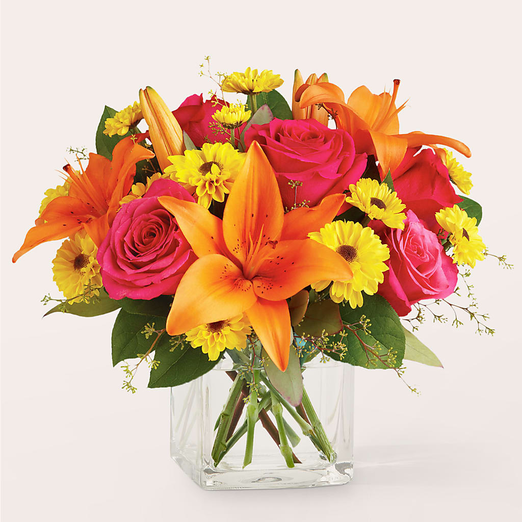 Neon Lights Bouquet – All About Flowers, Bellingham WA