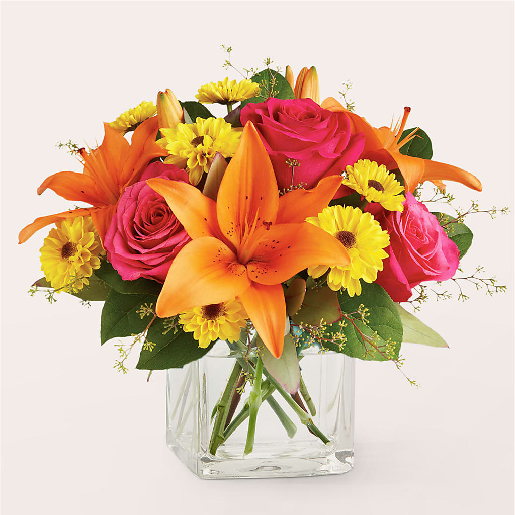 Neon Lights Bouquet – All About Flowers, Bellingham WA