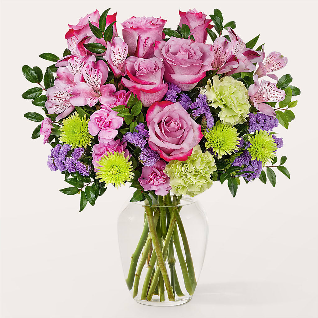 Morning Dew Bouquet – All About Flowers, Bellingham WA