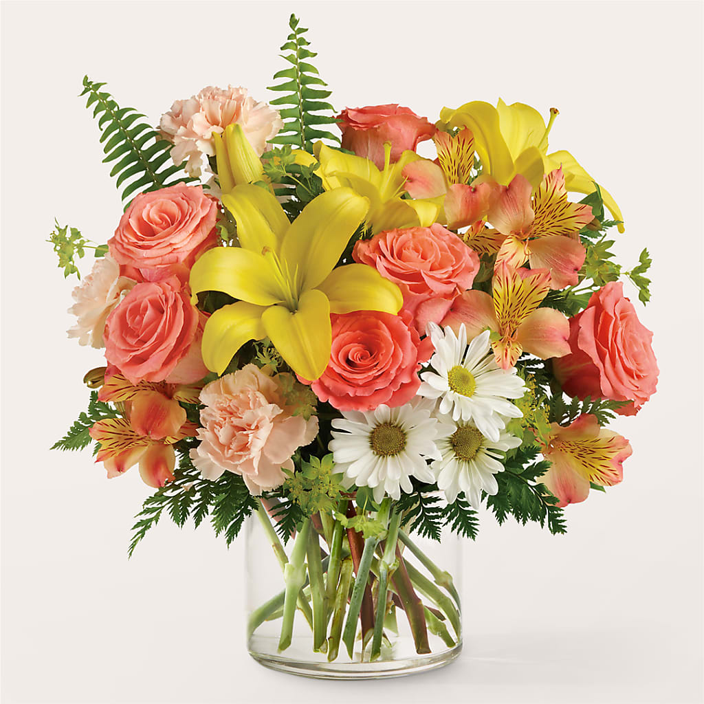 Sunset Strip Bouquet – All About Flowers, Bellingham WA