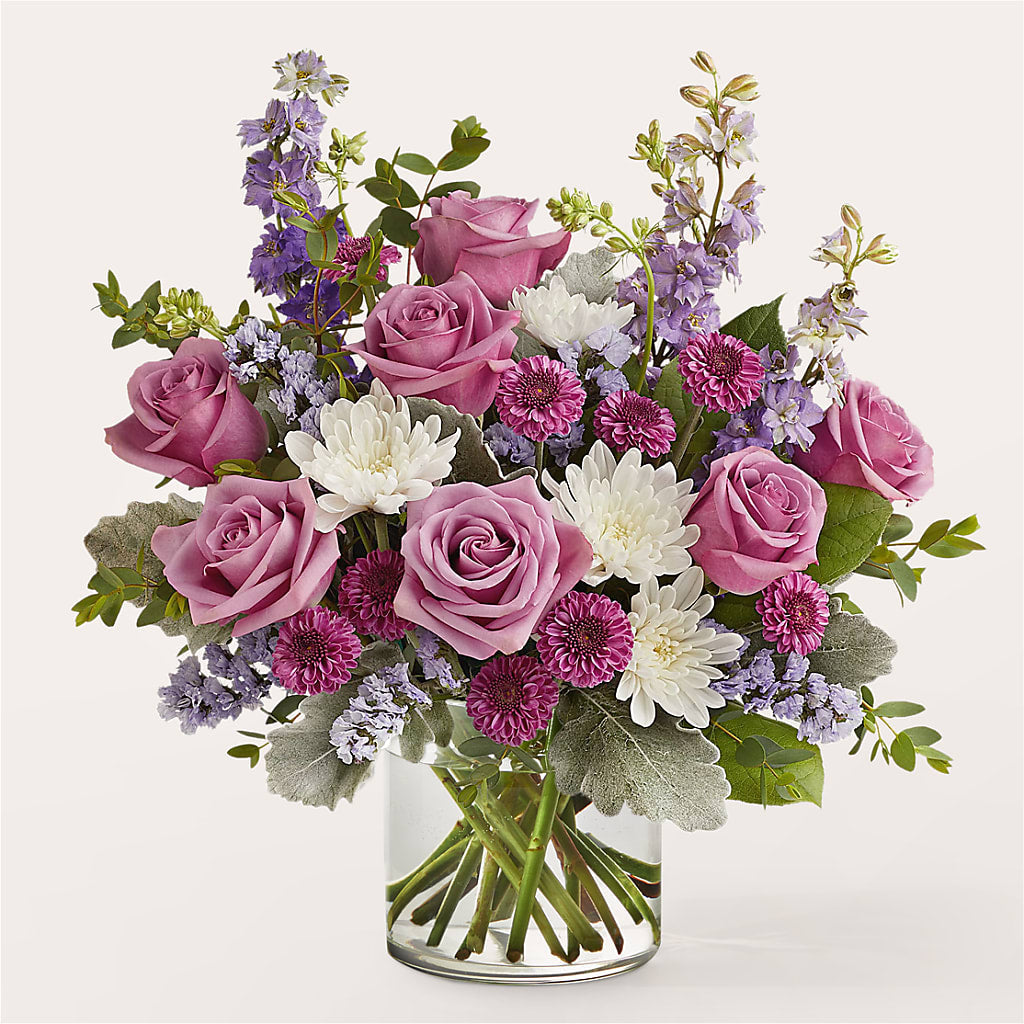 Violet Frost Bouquet – All About Flowers, Bellingham WA