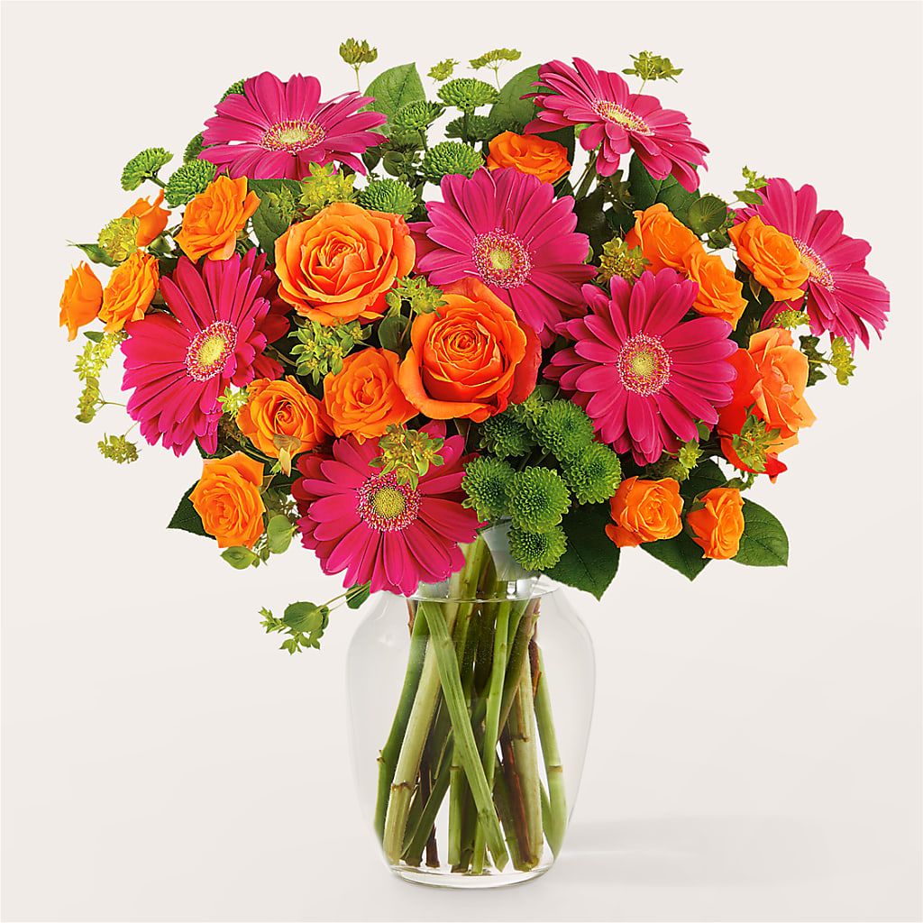 Zest for Life Bouquet – All About Flowers, Bellingham WA