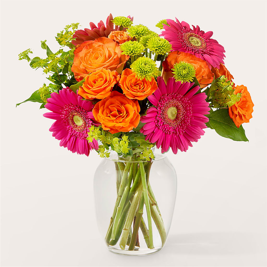 Zest for Life Bouquet – All About Flowers, Bellingham WA