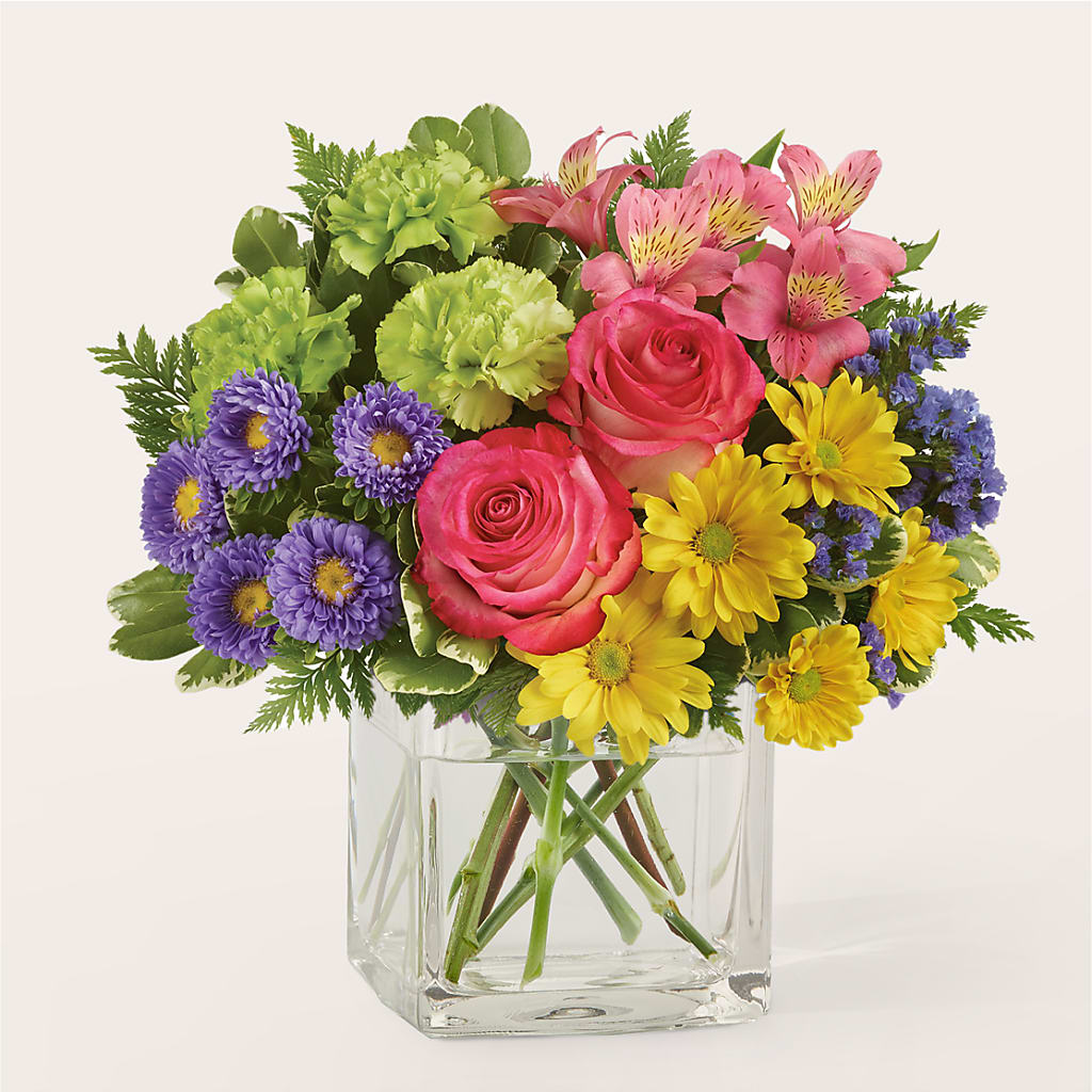 Candy Jar Bouquet – All About Flowers, Bellingham WA