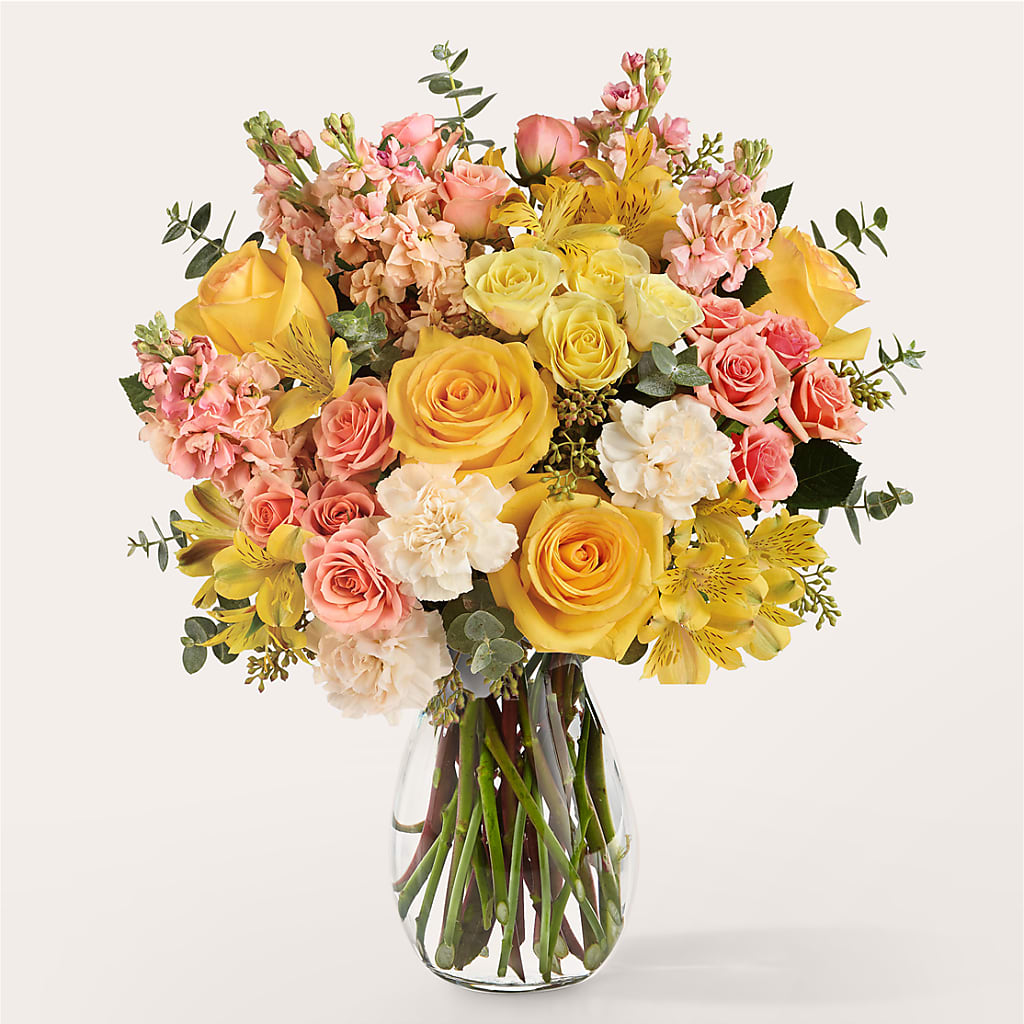 Slice of Sunrise Bouquet – All About Flowers, Bellingham WA