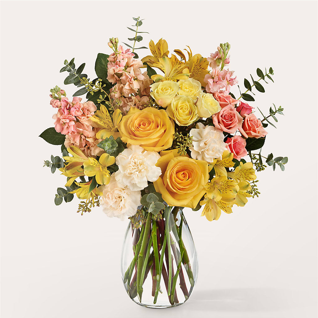 Slice of Sunrise Bouquet – All About Flowers, Bellingham WA