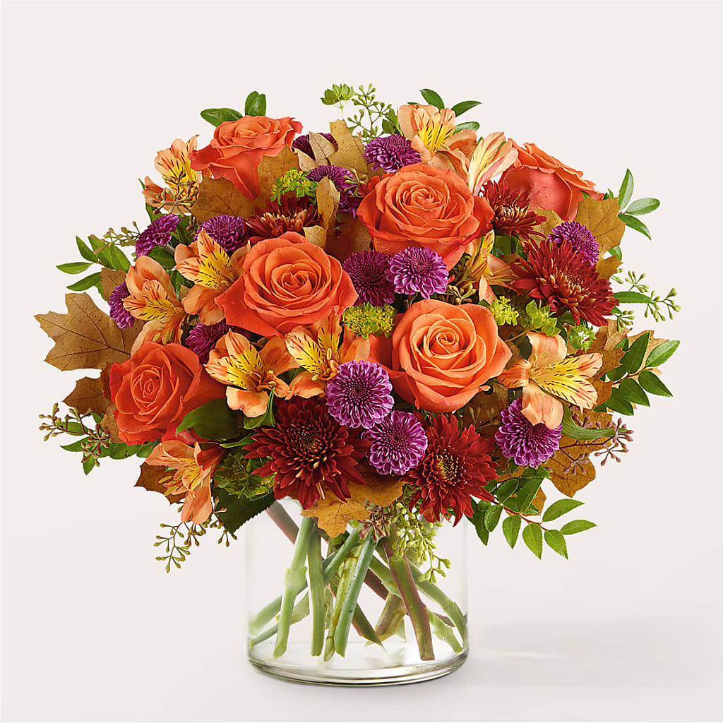 Orange You Glad Bouquet – All About Flowers, Bellingham WA