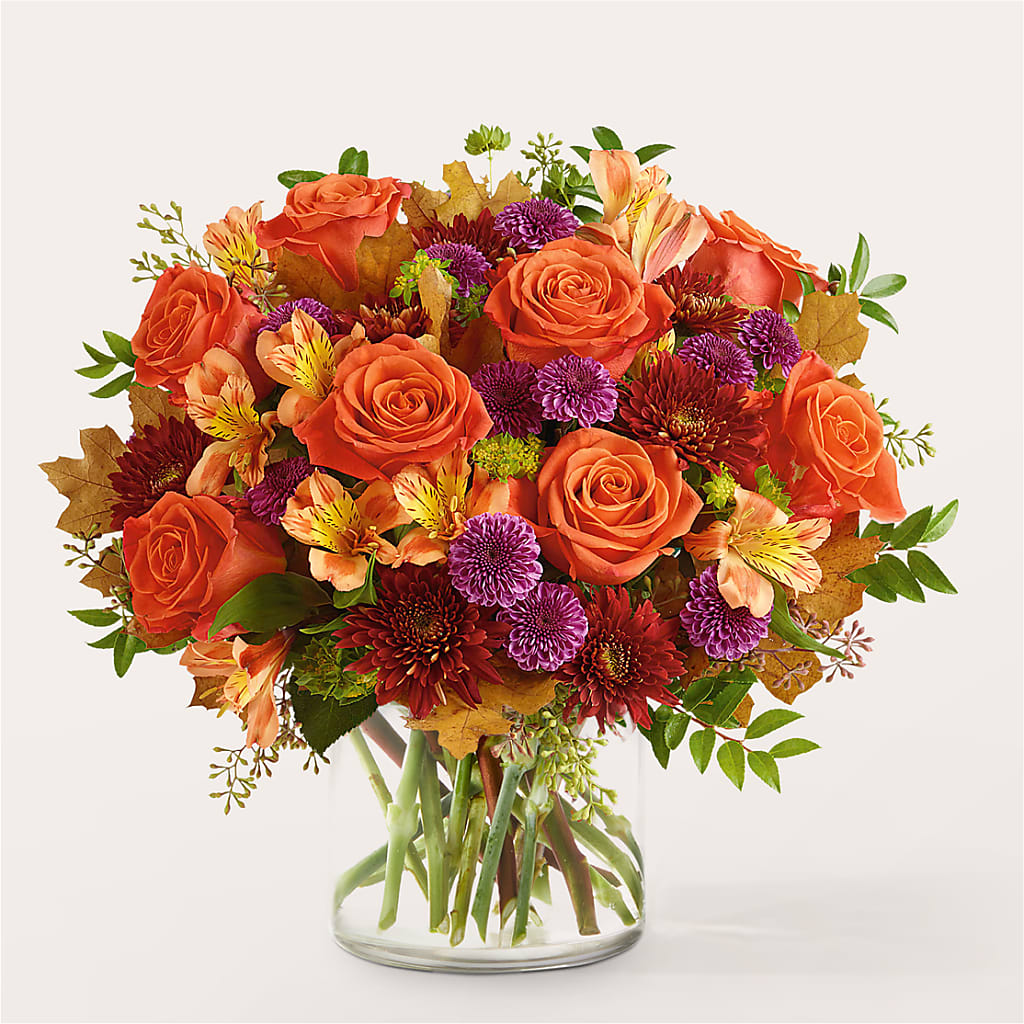 Orange You Glad Bouquet – All About Flowers, Bellingham WA