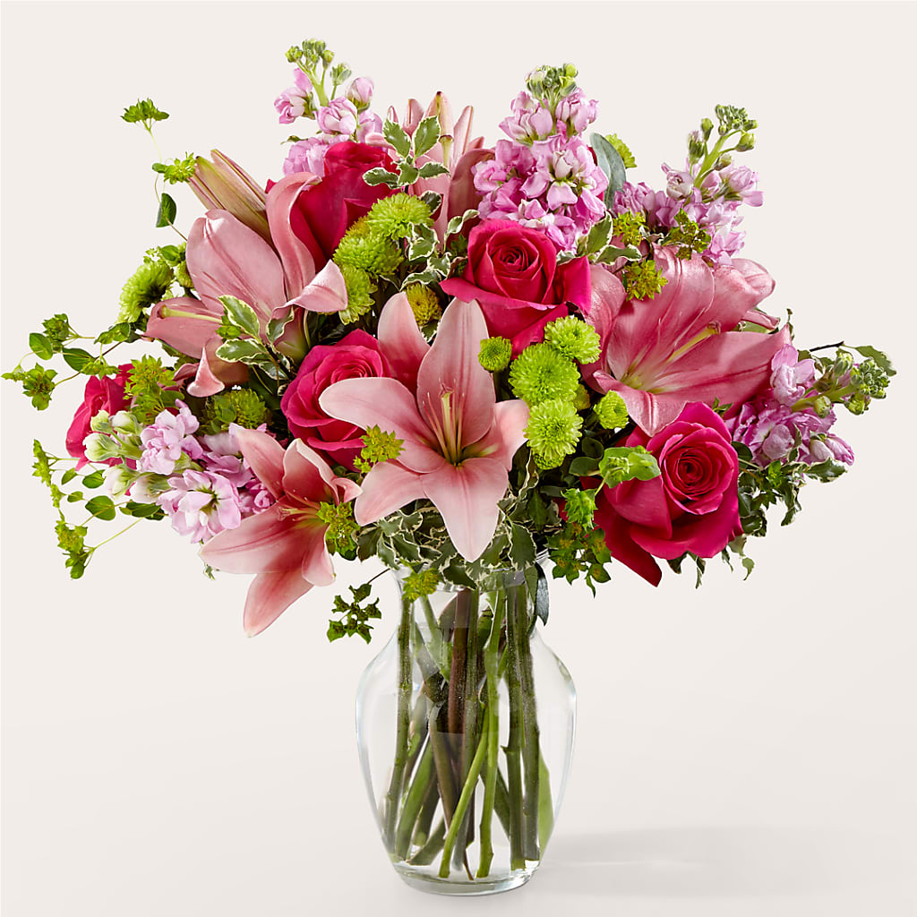 Cross My Heart Bouquet – All About Flowers, Bellingham WA