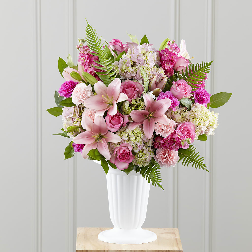 Never-Ending Love Arrangement – All About Flowers, Bellingham WA