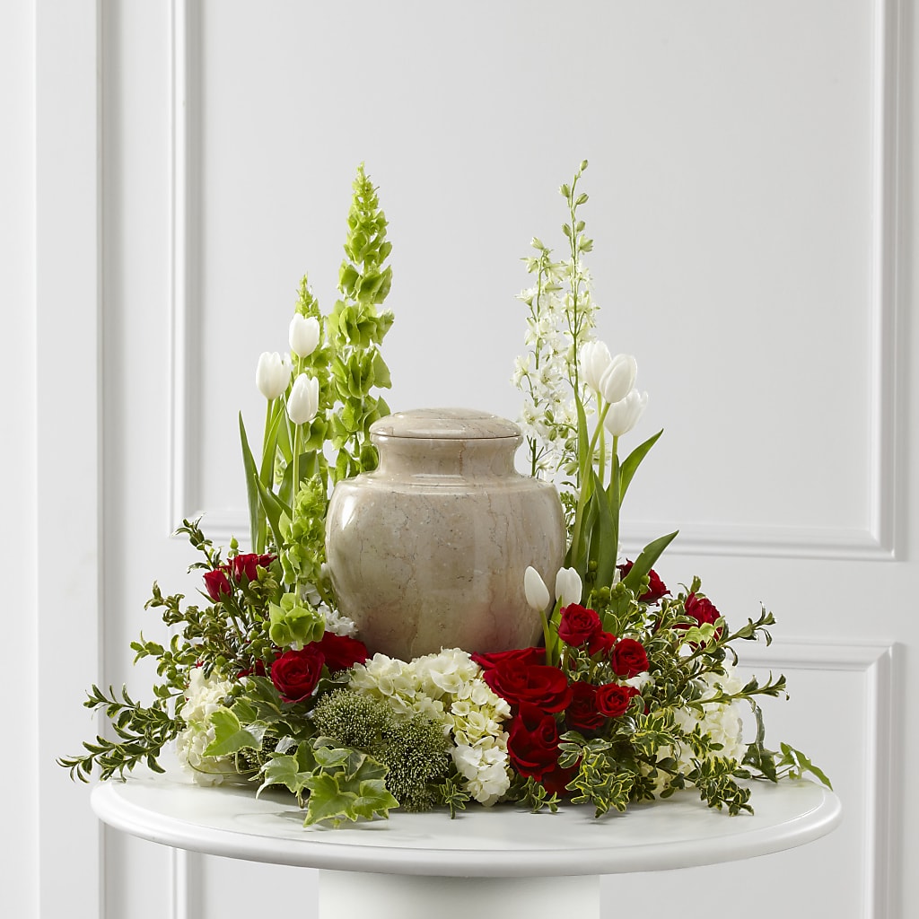 Tears of Comfort Arrangement – All About Flowers, Bellingham WA