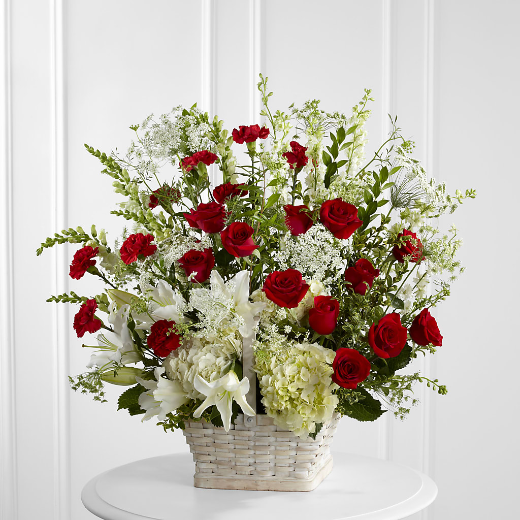 In Loving Memory Arrangement – All About Flowers, Bellingham WA