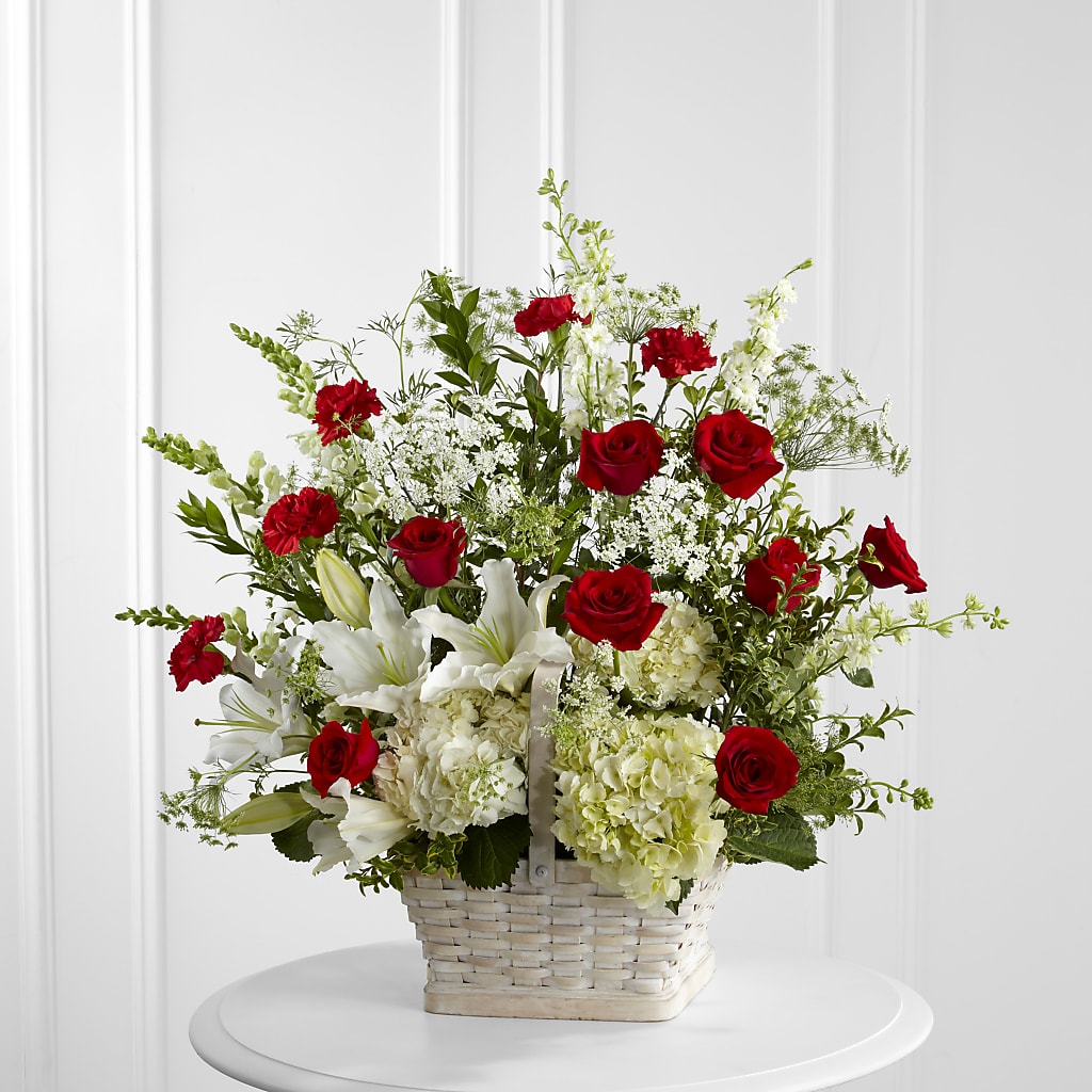 In Loving Memory Arrangement – All About Flowers, Bellingham WA