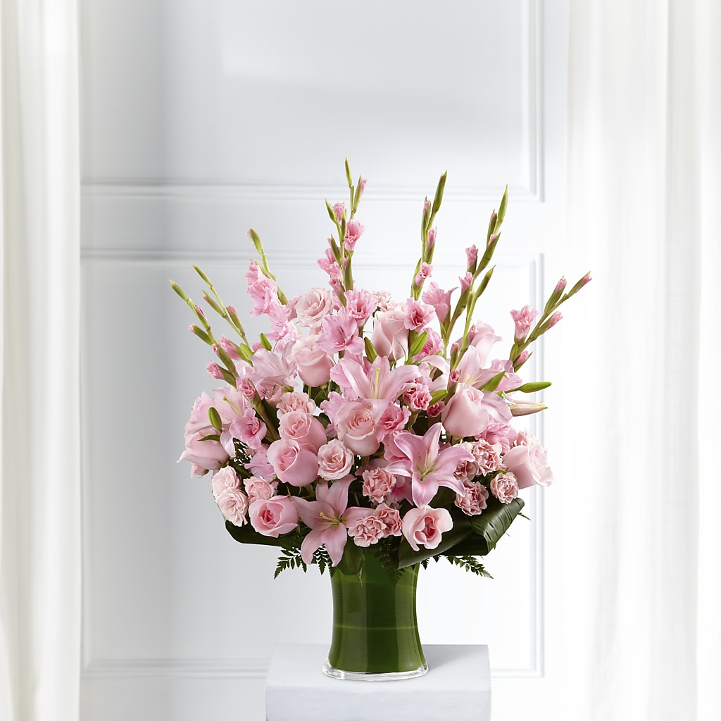 Lovely Tribute Bouquet – All About Flowers, Bellingham WA