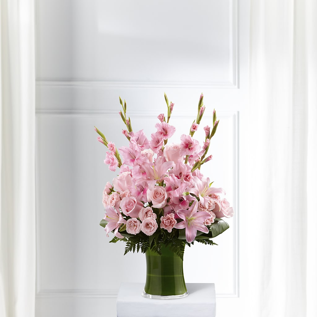 Lovely Tribute Bouquet – All About Flowers, Bellingham WA
