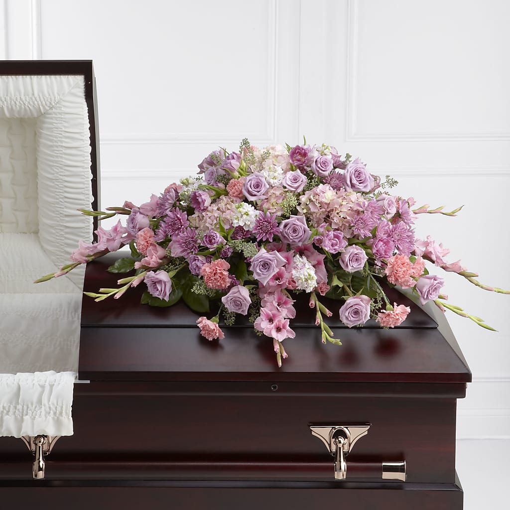 Immorata Casket Spray – All About Flowers, Bellingham WA